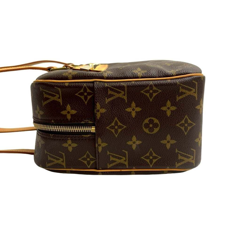 LOUIS VUITTON Brown Monogram Leather Shoulder Bag - Picture 5 of 10